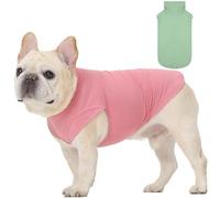 IECOii 2 Pack Dog Cooling Shirt for Sun Protection,Lightweight Vest Quick Dry for Dogs with Sensitive Skin,Lightweight UV Protective Vest for Outdoor Activity,Pet Tee Shirts Green&Pink M