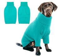 IECOii Dog Christmas Jumper,XXL Extra Large Dog Jumpers Long Sleeve,Turtleneck Doggy Sweatshirt for Extra Large Dogs boy Girl,Large Size Dog Cold Weather Outfit English Bulldog Clothes for Winter