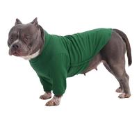 IECOii Dog Shirts for Large Dogs,Large Dog Shirts Turtleneck Dog Sweatshirt for Large Size Dog Girl Boy,Breathable Dog Long Sleeve Shirts Stretchy Dog Shedding Suit for Beagle,Green,XLarge