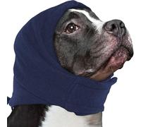 IECOii Soft Dog Calming Hoodie Anxiety Relief Dog Ear Muffs Noise Protection Dog Ear Wrap Hematoma Fireworks Dog Ear Cover for Bath Blow Drying Dog Head Cover Noise Cancelling Sleep Help Headband