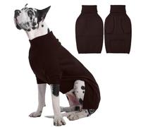 IECOii Turtleneck Jumper for Extra Large Dogs - XXXXXL Pullover Sweatshirt for Great Dane - Warm Winter Sweater for Christmas and New Year - Fall Coat