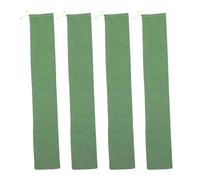 IEEDFJKK 4pieces Reusable Flood Water Barrier Sand Bags Effective Large Capacity Long Canvas Sandbags For Flooding Cloth, 120cm*19cm