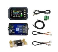 IEEDFJKK Bluetooth 100A/400A/600A RV Battery Monitor With/Shunt Meter Tester Battery Coulomb Meter Battery Capacity Reliable, 600A, KG-160F