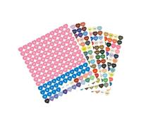 IEEDFJKK Color Number Stickers Craft Storage Labels Diamond Paintings Organization Solution for Creative Projects and Home Floss Stickers Print Paper Labels Sheet Supplies