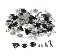 IEEDFJKK Efficient Sewing Hooks Eyes Closure Set Bra Trousers Skirt Dress Sewing DIY Craft Projects For DIY Embellishment Dresses Including Black Can Apply To Bra