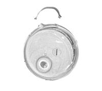 IEEDFJKK Microwave Anti-sputtering Cover Transparent Food Plate Heat Resistant Lid Professional Kitchen Cookware Parts Supplies, Type2