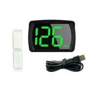 IEEDFJKK Multifunctional Tired Warning Alarm Portable Accurate Speed User Friendly Display Screen Enhanced Safety For Drivers HUD Heads Up Display Speedometer Universal