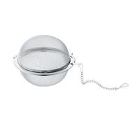 IEEDFJKK Stainless Steel Tea Infuser Portable Loose Leaf Strainer Holder Seasoning Small Filter Household Cafe Drinkware Bar, Silver, 6.8cm/ 2.5 Inch