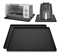 Ieesspd Silicone Heat Resistant Mat For Air Fryer And Microwave Oven,18''X15''X0.5''-Hot Pad For Kitchen Countertop Protector,Silicone Air Fryer Mat For Compatible With Ninja,Cosori,Chefman,Toshiba