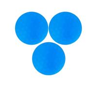 iEFiEL LED Luminous Golf Balls Steady Glow Flash Multi Color Night Training Durable Surlyn Cover High Resilience Sports Accessory Blue 3Pcs