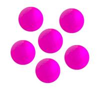 iEFiEL LED Luminous Golf Balls Steady Glow Flash Multi Color Night Training Durable Surlyn Cover High Resilience Sports Accessory Hot Pink 6Pcs