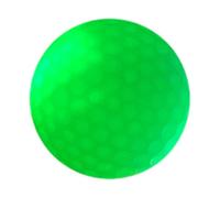 iEFiEL LED Luminous Golf Balls Steady Glow Flash Multi Color Night Training Durable Surlyn Cover High Resilience Sports Accessory Green 1Pc