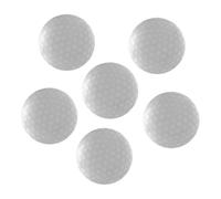 iEFiEL LED Luminous Golf Balls Steady Glow Flash Multi Color Night Training Durable Surlyn Cover High Resilience Sports Accessory White 6Pcs