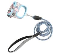 IEFIEL Pet Dog Harness and Leash Pulling Rope Sets Puppy Soft Vest Harnesses Lightweight Adjustable Harness Type I One Size