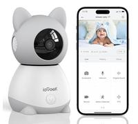 ieGeek 2K Add-on Camera Compatible Baby Monitor with Camera and Audio