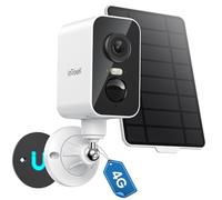 ieGeek-4G LTE Cellular Security Camera-No Wifi, 2K 360°, CCTV Camera Systems, Solar & Battery, Outdoor, Wireless, Color Night Vision, Motion Detection, Two-way, SIM card inserted, Unlimited Data Plan