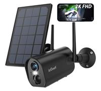 ieGeek battery powered Wireless Security Camera ZS-GX2S Black, New