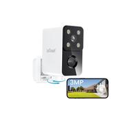 iegeek Reliable 2K Security Camera Outdoor Wireless 180° in White iegeek White