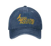 IEINYAUP Alan The Wake Inspired Old Gods The Asgard Band Baseball Caps Distressed Denim Washed Snapback Hat Outdoor Golf Adjustable Cap Cotton，for All Seasons