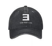 IEINYAUP Eminemsi The Way I Am Baseball Caps Men Women Distressed Cotton Snapback Cap Rap Rapper Music Outdoor All Seasons Travel Gift Hat Cotton,for All Seasons