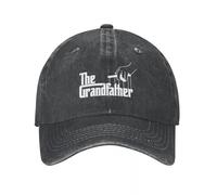 IEINYAUP The Grandfather Mafia Funny Grandpa Cowboy Hat Hip Hop Visor Men Luxury Women's Cotton，for All Seasons