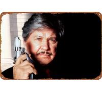IEITB Death Wish V: The Face of Death Tin logo retro poster restaurant wall decoration home door garden store bar coffee shop club logo gift 12 X 8 inches