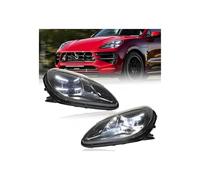 IEJPEQWW Car LED Headlights Compatible For Porsche Macan 2014-2022 Old Upgrade 2023 Plug And Play Matrix Front Head Light Auto Lamp Accessories(No AFS)