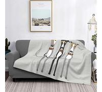 IEKEI 3D Fluffy And Soft Love Hounds Throw Blanket Flannel Greyhound Whippet Sighthound Dog Blankets For Bed Office Couch Bedspreads