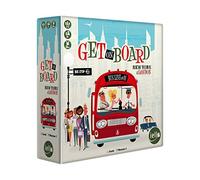 IELLO | Get on Board | Board Game | Ages 8+ | 2-5 Players | 30 Minutes Playing Time, Multicolor,CSGGETBOARD
