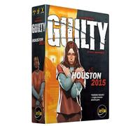 IELLO: Guilty: Houston 2015 - Cooperative Board Game, Deduction, Murder Investigation at County Prison, Ages 18+, 1-99 Players, 180-240 Min
