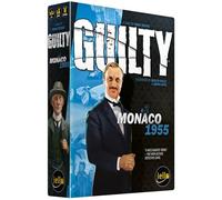 IELLO: Guilty: Monaco 1955 - Cooperative Deduction Game, Murder Mystery Investigation, Realistic Details, Ages 14+, 1-99 Players, 180-240 Minutes