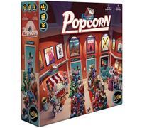 IELLO Board Game Popcorn – Bag-Building & Placement, Manage Cinema, Ages 10+, 2-4 players
