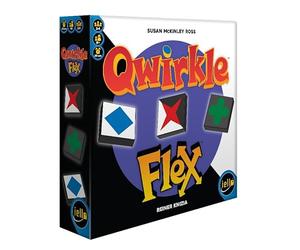 IELLO Qwirkle Flex - Swedish Version - Family Logic and Strategy Board Game with Diagonal Points | 2 to 4 players | 30 min | from 8 years