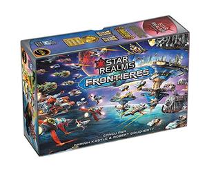 IELLO Star Realms Borders - French Version - Space Deckbuilding Card Game, Galactic Combat Solo Cooperative or Competitive | 1 to 4 Players | 20 to 45 Min | Ages 12+