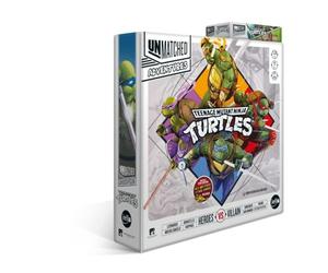 IELLO | Unmatched Adventures: Teenage Mutant Ninja Turtles | Board Game | Ages 9+ | 1-4 Players | 60 Minutes Playing Time