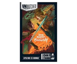 Iello | Unmatched - Little Red Riding Hood vs Beowulf | Card Game | Ages 9+ | 2 Players | 20 mins Minutes Playing Time