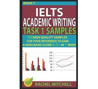 Ielts Academic Writing Task 1 Samples: 60 High Quality Samples for Your Reference to Gain a High Band Score 8.0+ In 1 Week (Book 7)