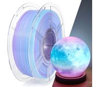 IEMAI 3D Printer Filament, PETG Filament 1.75mm Translucent,Gradient Color PETG Filament,Color Change Filament 1KG Spool Blue Purple