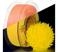 IEMAI Luminous PETG Filament 1.75mm, Orange 1Kg, Glow in The Dark PETG 3D Printer Filament, Fit Most FDM 3D Printers, Halloween, Christmas & Creative Projects