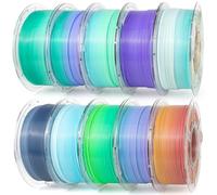 IEMAI PETG Filament 1.75mm 10Kg, Translucent PETG 3D Printer Filament, High Speed Printing, Dimensional Accuracy +/- 0.02 mm