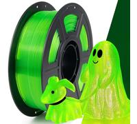 IEMAI PETG Filament 1.75mm 1Kg, Transparent Fluorescent Green PETG 3D Printer Filament, Ideal for Lampshade Printing, High Speed Printing, Dimensional Accuracy +/- 0.02mm