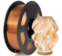 IEMAI PETG Filament 1.75mm 1Kg, Transparent Light Brown PETG 3D Printer Filament, Ideal for Lampshade Printing, High Speed Printing, Dimensional Accuracy +/- 0.02mm