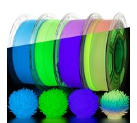 IEMAI PETG Filament 1.75mm 4Kg, Glow in The Dark PETG 3D Printer Filament, Compatible with Bambu Lab, AMS, AMSLite, Dimensional Accuracy +/- 0.02 mm