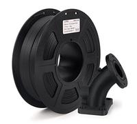 IEMAI PLA Carbon Fibre Filament 1.75 mm, 3D Printer Filament Carbon Fibre Filament 1.75 PLA Filled with 20% Carbon Fibre, Matt Black, 1 kg Spool