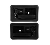 IENQBVL 1Pair Door Handle Inside Door Handles Interior Pair LH&RH for Jeep for Wrangler YJ TJ 1987-2004 Black ABS Inside Interior Interior Door Handle