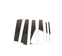 IENQBVL Car Door Edge Protector Silvery Chrome Pillar Posts For Kia For Sportage 2011-2016 Car Plated Sticker Window Door Side Trim Decal 6pcs