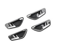 IENQBVL Car Inner Door Bowl Handle Frame Cover Interior Accessories for Hyundai for Tucson NX4 2021 2022 2023 2024 2025 (Carbon Fiber Look)
