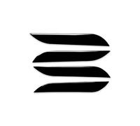 IENQBVL Car Outer Handle For Tesla Model S 2014-2019 Black Gloss Black Car Exterior Door Handle Cover Scratch Protector Trim Sticker Accessory 4 Pcs Exterior Door Handles