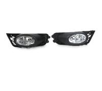 IENQBVL For Civic 4-Door Sedan 2009 2010 2011 Car Front Bumper Fog Light With Light Bulb Fog Lamp Assembly Accessories (1 Left and 1 Right)