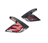 IENQBVL For Civic Hatchback For Type-R 2016-2020 LED Tail Lights Start-up Animation Sequential Turn Signal Rear Lamps Assembly Car Rear Tail Light